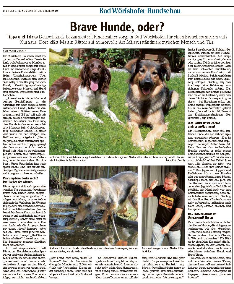 Cora_BadWoerishoferRundschau_Nov2014