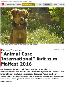 ACI Maifest 2016 auf krone.at